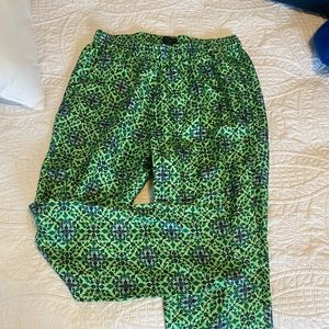 J. Crew Silk Pants